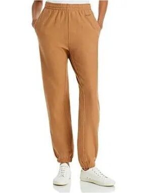 Rag & Bone City Organic Cotton Sweatpants in Timeless Brown Size Large